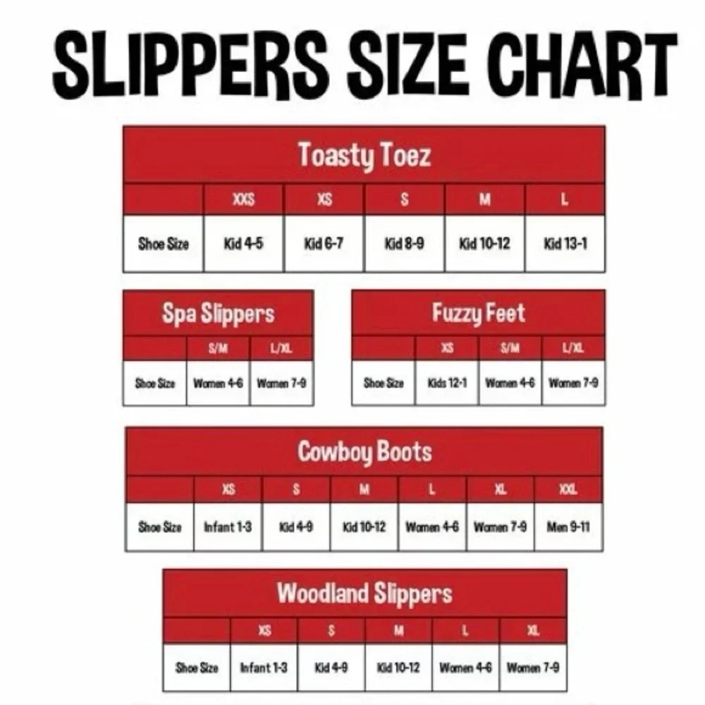 Lazy One Kid's Bear Slipper Boots - Toasty Toez - Fleece Lined - XXS (kids 4-5)